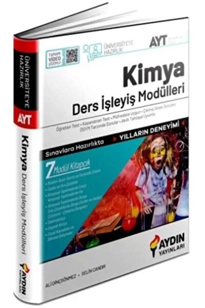 Aydın Yayınları Aydın Ayt Kimya Ders Işleyiş Modülleri 7'li Set 2024-2025