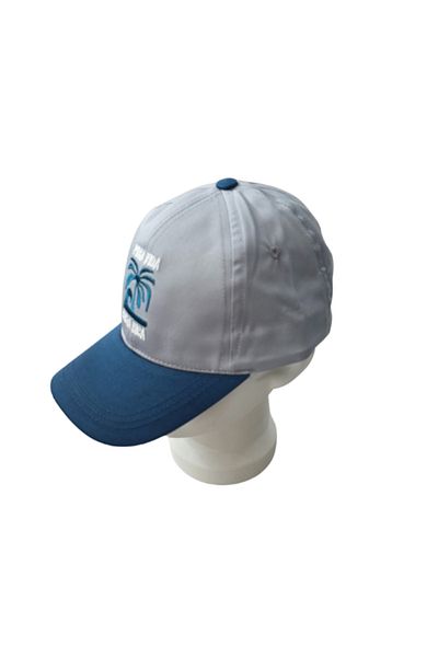Kitti Two Color Palm Boy's Hat Cap (Age 4-8)