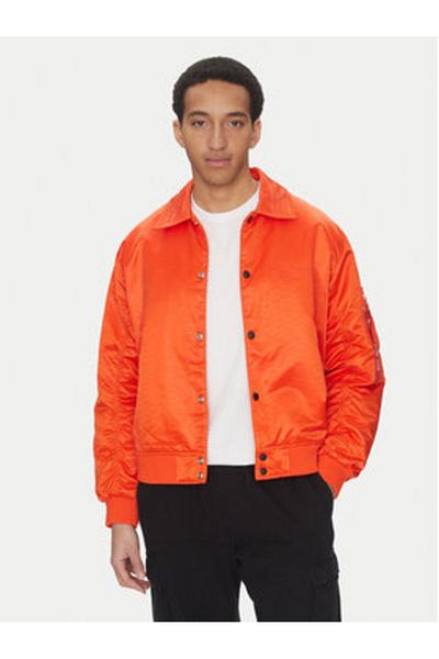 Alpha Industries Geacă bomber bărbătească 156145 portocalie