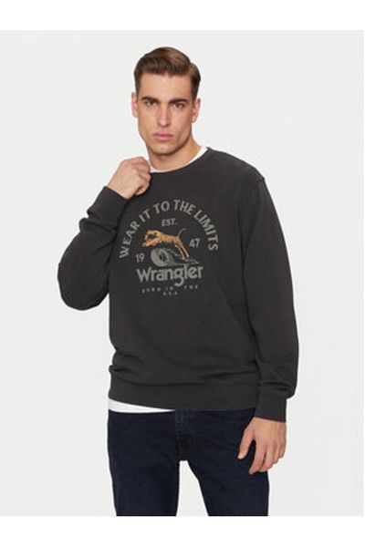 WRANGLER Mens Sweatshirt 205937 Black