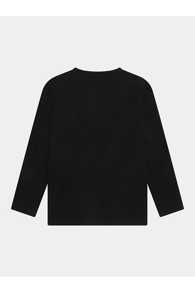 BOSS Bluză pentru băieți J25P25 D Negru