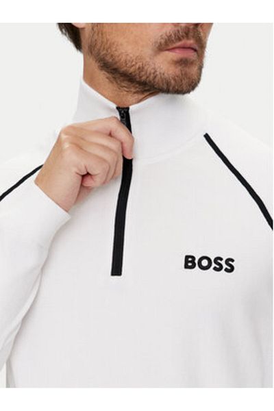 BOSS boss Men's Sweater 50519377 White