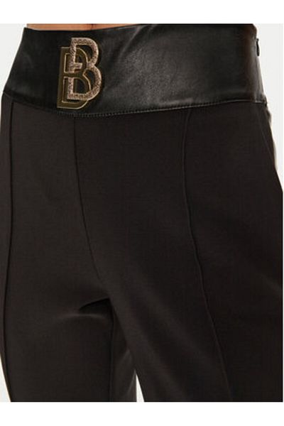 Babylon Pantaloni din material textil pentru femei MF0613 Negri
