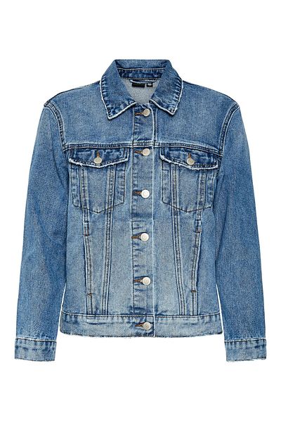 Vero Moda vero moda Jachetă din denim pentru femei 10279789 Albastră