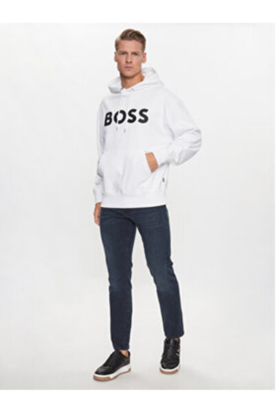 BOSS boss Mens Sweatshirt 50496661 White