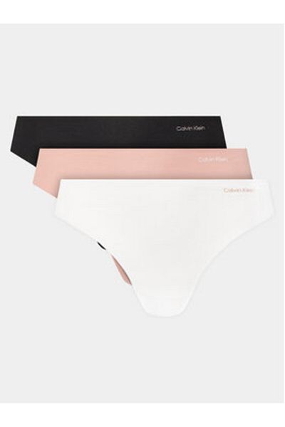 Calvin Klein underwear Women's Set of 3 pairs of thongs 000QD5219E Colorful