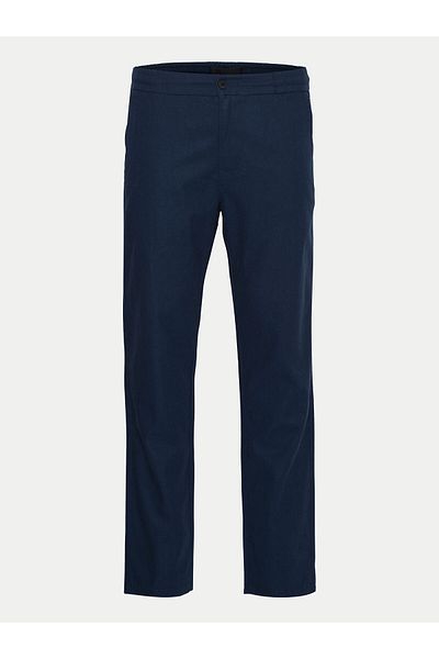 Blend Men's fabric trousers 20716614 Navy blue