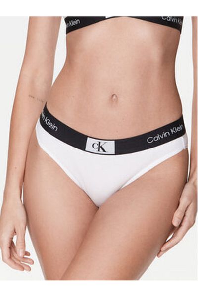 Calvin Klein Calvin Klein Underwear Chiloți clasici pentru femei 000QF7222E Albi