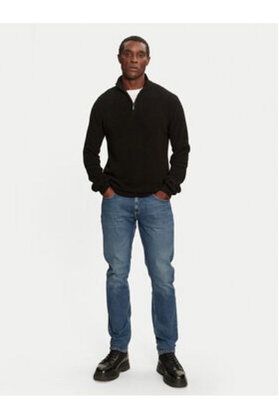 Brave Soul Men's Sweater MK-610HASTINGS Black