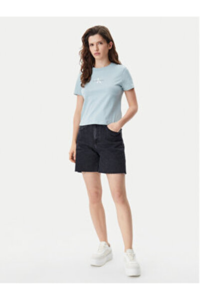 Calvin Klein Jeans Γυναικείο T-Shirt J20J223113 Μπλε