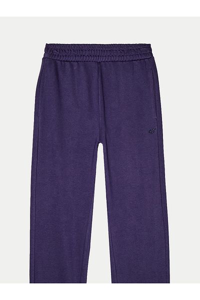 4F Pantaloni de trening unisex 4FWAW24TTROU0826 Bleumarin