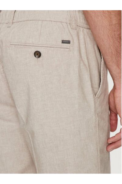 BUGATTI Pantaloni scurți din material textil pentru bărbați 4029 56419A bej