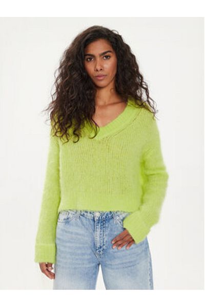 American Vintage Women's Sweater BYM18AE24 Green