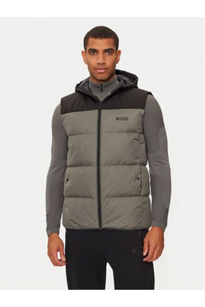 BOSS Men's Vest 50522646 Gray