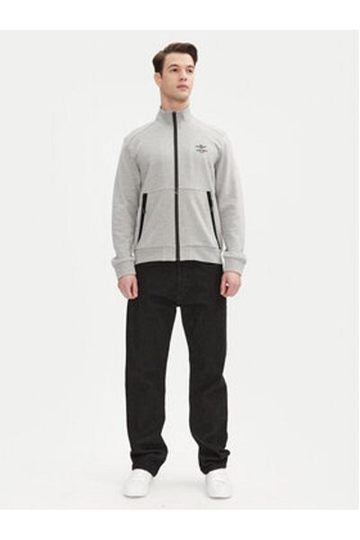 Aeronautica Militare Men's Sweatshirt 251FE1986F581 Gray