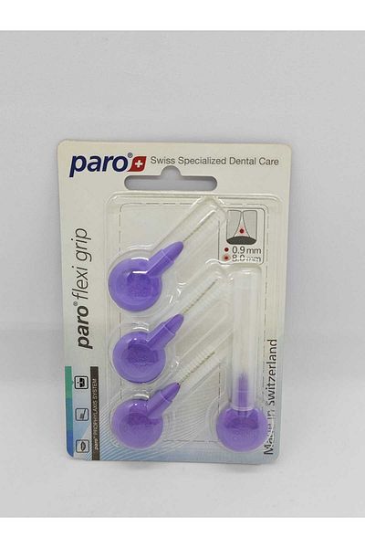 TechTic 1077 Flexi Rubber Interface Orthodontic Bridge and Implant Brush Interface Toothbrush