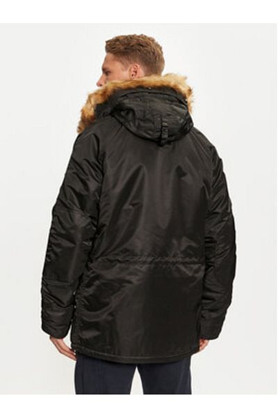 Alpha Industries Men's Winter Jacket 103141 Black