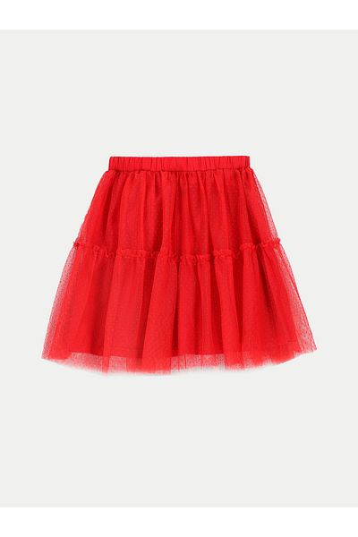 Coccodrillo Girl Tulle Skirt ZC4124204EJG Red