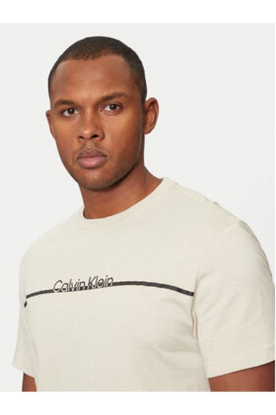 Calvin Klein calvin klein Men's T-Shirt K10K113802 Beige
