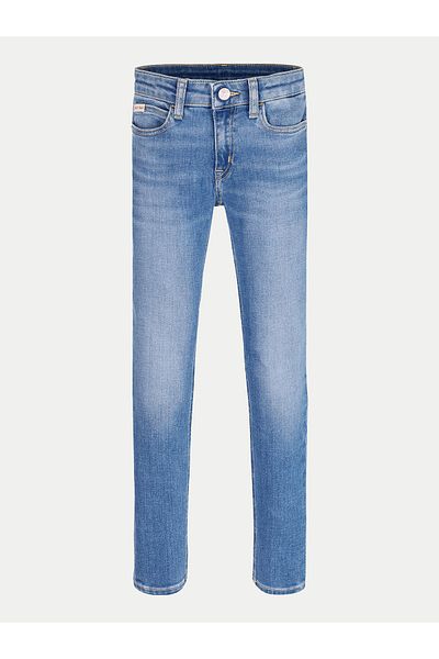 Calvin Klein Jeans Blugi pentru fete IG0IG02707 Albaștri