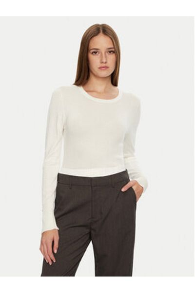 Brave Soul Women's Sweater LK-248HOLLYIVR Ecru
