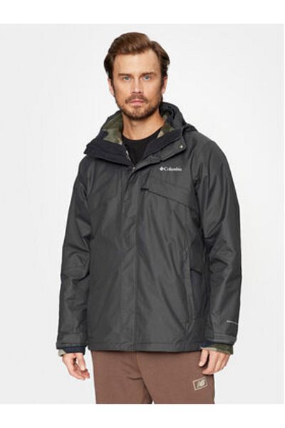 Columbia Jachetă outdoor pentru bărbați 1800662015 Neagră