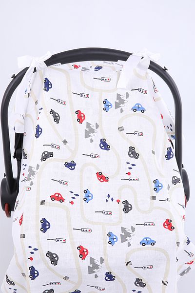 Begisa Baby Carrying Stroller Cover Car Pattern 455