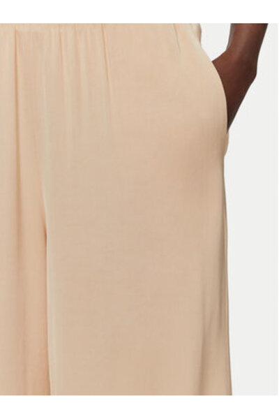 Vicolo Pantaloni din material textil pentru femei TD0008 bej