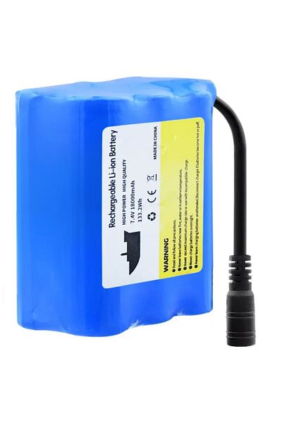 iUni Baterie pentru barcă cu momeală de pescuit, 18000mah, Bt18, 7.4v, Li-ion