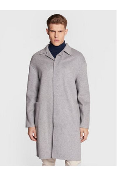 Calvin Klein Mens Wool Coat K10K109549P6T Gray