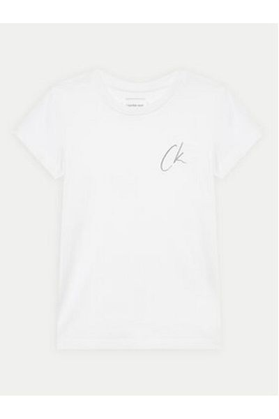 Calvin Klein Jeans Tricou pentru fete IG0IG02624 Alb