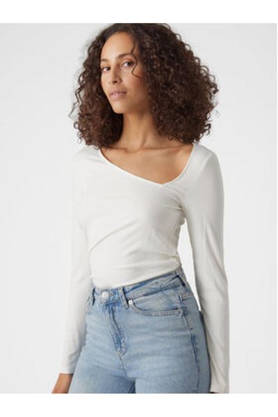 Vero Moda Bluză de damă 10301178 Alb