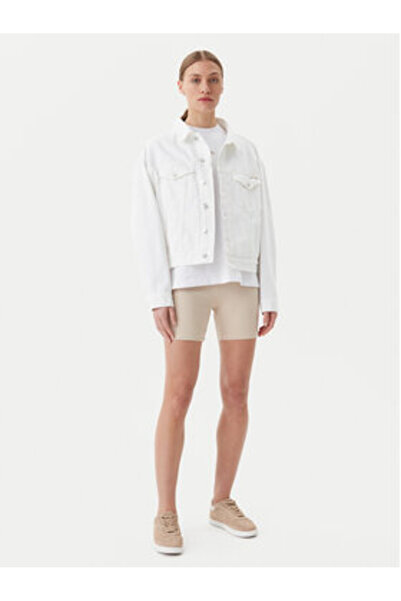 Calvin Klein Jeans Γυναικείο Παντελόνι Ποδηλασίας J20J225217 Μπεζ