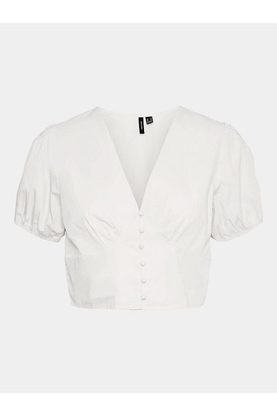 Vero Moda Bluză de damă 10303653 Alb