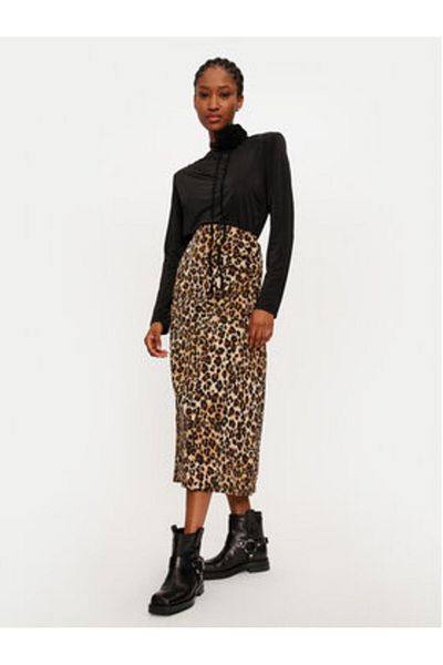 Vero Moda Vero Moda Fustă midi pentru femei 10323868 Maro