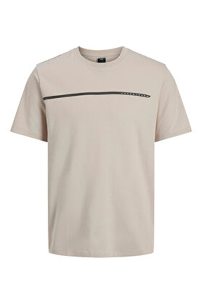 Jack & Jones jack jones Men's T-Shirt 12273120 Beige