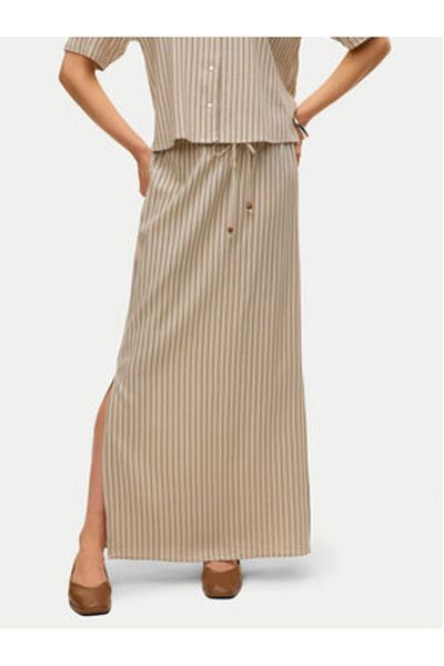 Vero Moda Fustă maxi pentru femei 10321622 bej