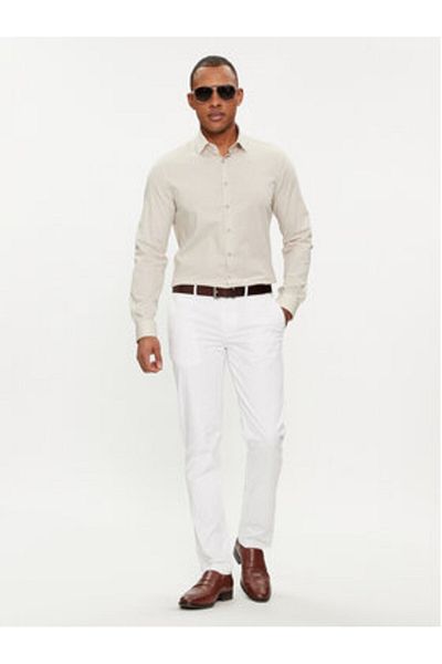 Calvin Klein Mens Shirt K10K108229 Beige