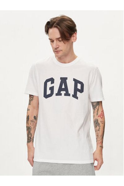 GAP Tricou bărbătesc 856659 Alb