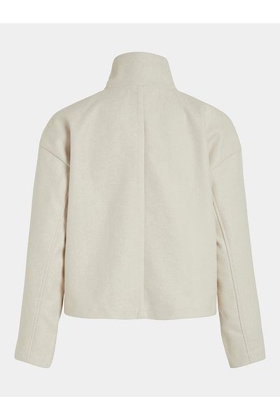 VILA Women's Transitional Coat 14092196 Ecru