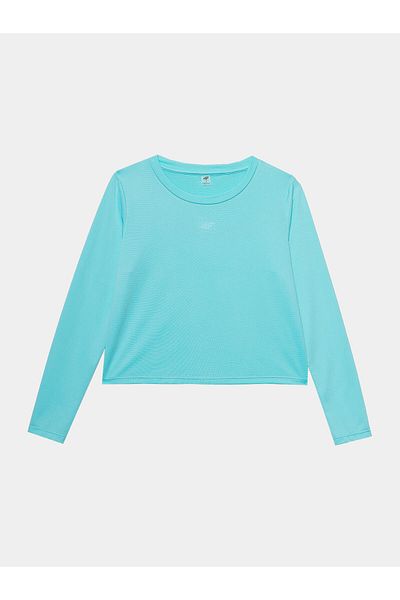4F Tricou tehnic pentru femei 4FWSS24TFLOF218 albastru