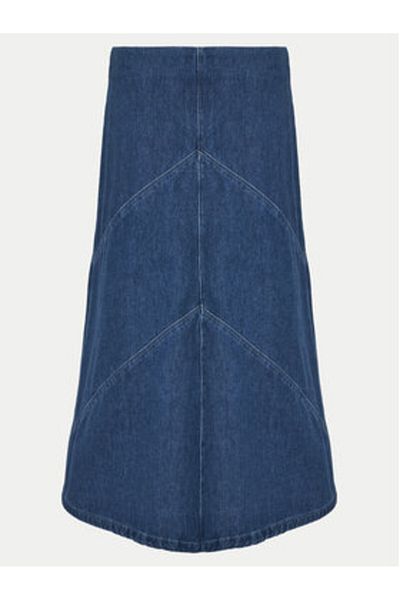 Bruuns Bazaar Fustă din denim pentru femei BBW4465 albastră