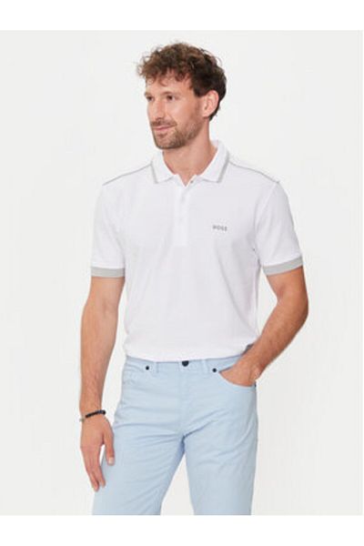 BOSS Men's Polo 50512995 White
