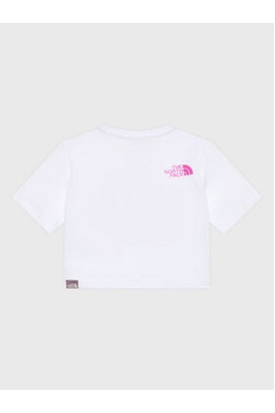 THE NORTH FACE Girl T-Shirt NF0A83EUFN41 White
