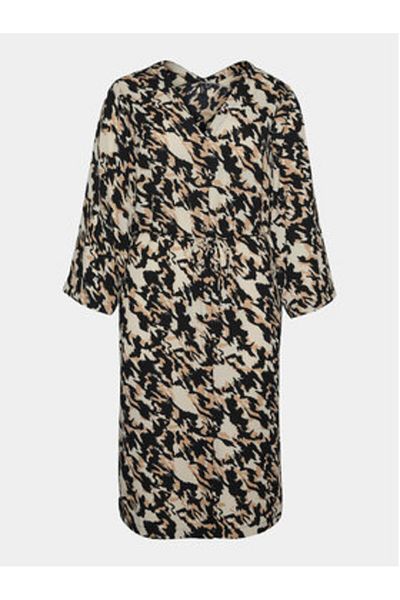 Veromoda Curve Rochie tip cămașă pentru femei vero moda curve 10294730 Colorată