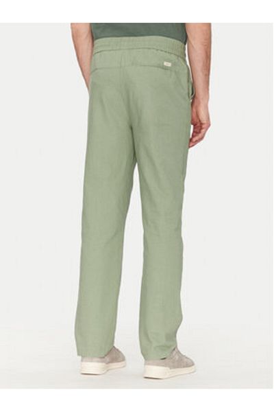 Blend Men's fabric trousers 20718408 Green