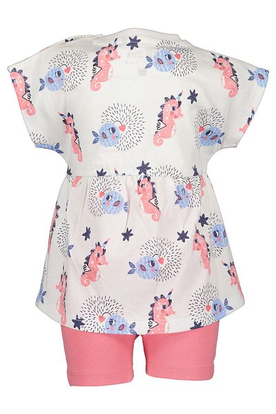 Blue Seven Girl T-shirt and shorts set 914519 X White