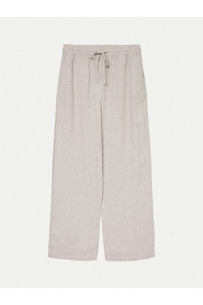 Vero Moda vero moda Women's Fabric Trousers 10305091 Gray
