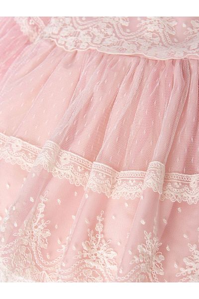 Abel & Lula abel lula Girl Elegant Dress 5014 Pink