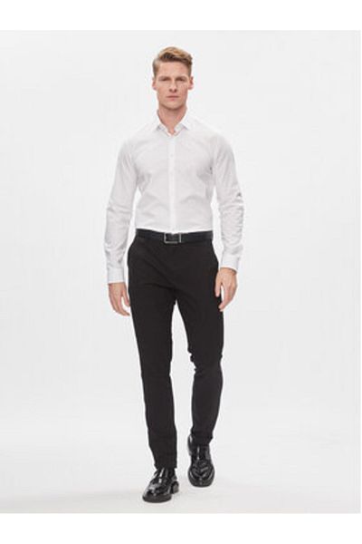 Calvin Klein Cămașă bărbătească K10K112310 Albă